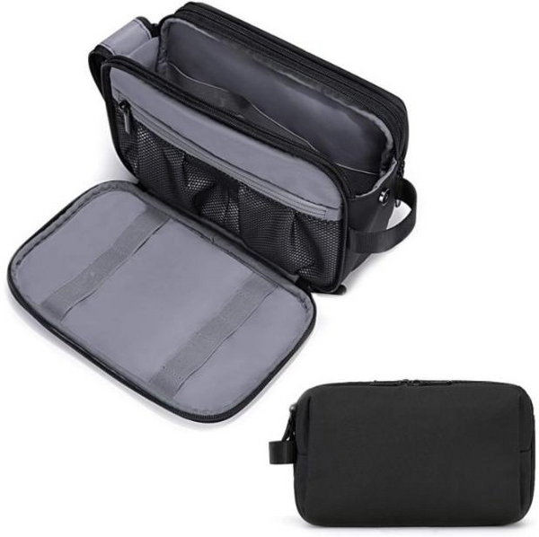 Multi-Layer Waterproof Travel Bag for Toiletries & Cosmetics