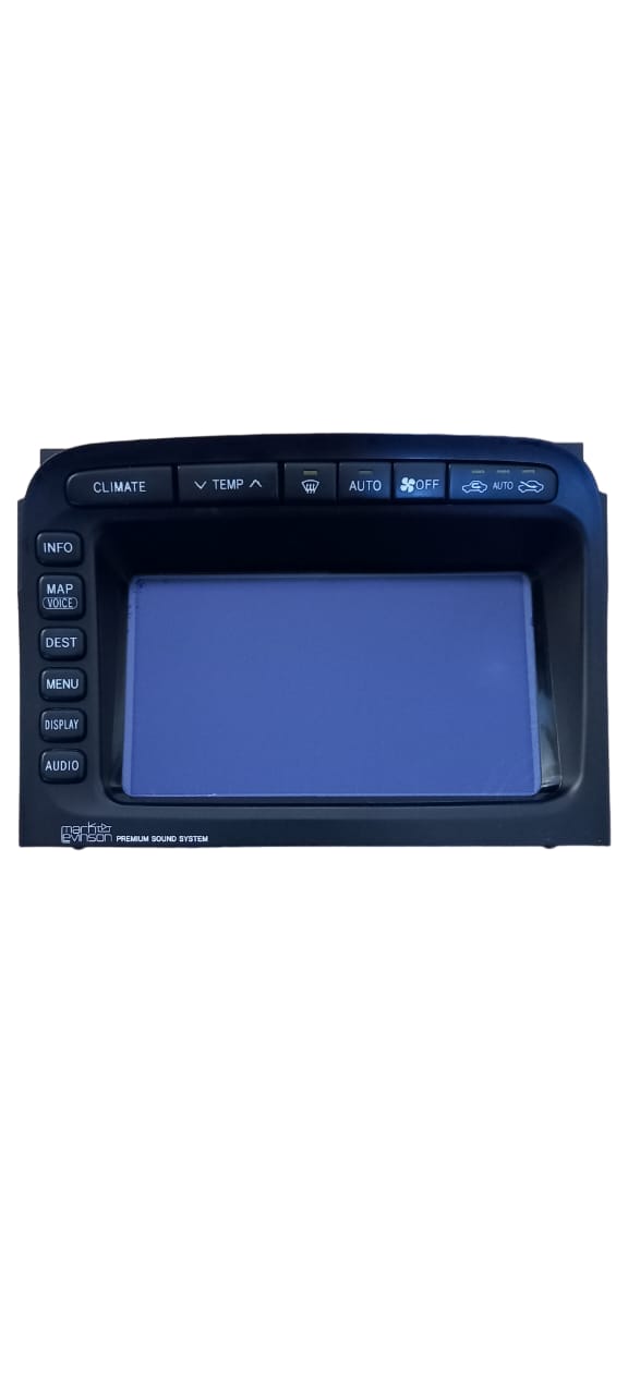 Lexus LX470 2000-2002 GPS Navigation Display Screen 86111-60031 Used OEM