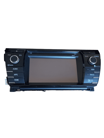 Toyota Corolla 2014-2016 Gracenote HD Radio XM CD GPS Navigation Touch Screen 86100-02101 100150 Used OEM CR-227