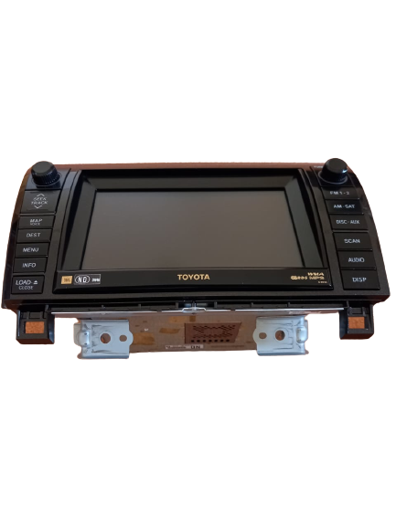 Toyota Sequoia 2007-2009 JBL GPS Navigation MP3 Radio CD Player Display 86120-0C220 used OEM