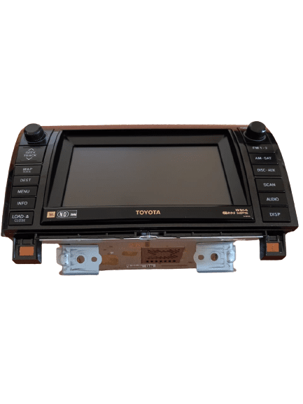 Toyota Sequoia 2007-2009 JBL GPS Navigation MP3 Radio CD Player Display 86120-0C230 used OEM