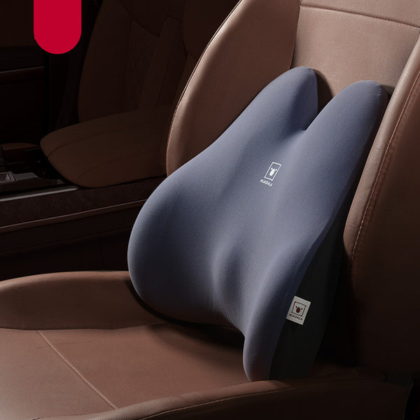 Car Back Pillow Lumbar Support Seat Cushion Memory Foam