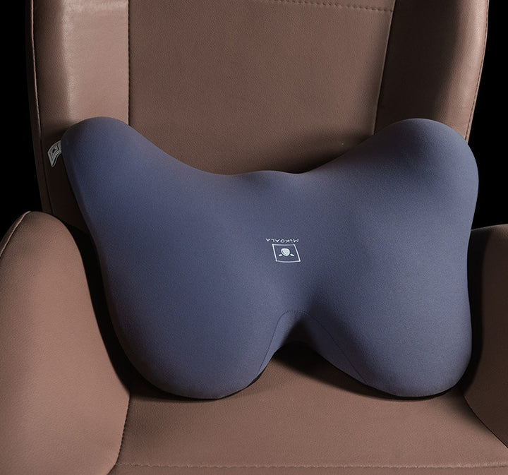 Car Back Pillow Lumbar Support Seat Cushion Memory Foam