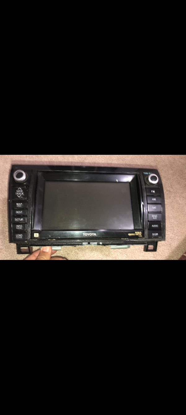 Toyota Tundra Sequoia 2010-2013 JBL GPS Navigation Radio 86120-0C330 E7026 OEM "PARTS ONLY"