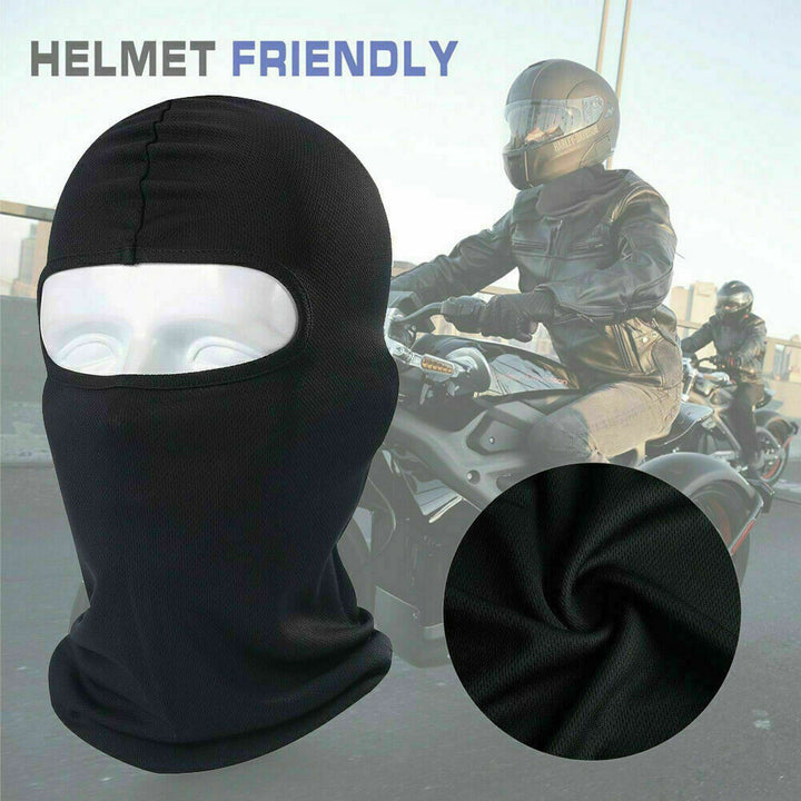 3 Pack Tactical Balaclava Thin Full Face Mask Lightweight Motorcycle Warmer Ski