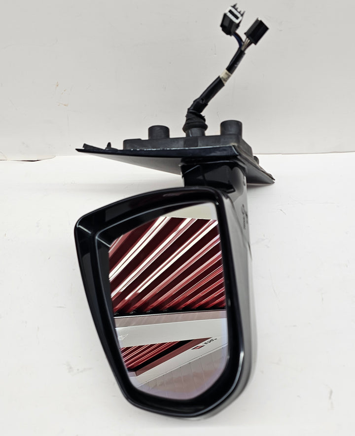 Heated driver side mirror for Cadillac SRX 2010–2016, power folding, front angle, OEM part 22847449