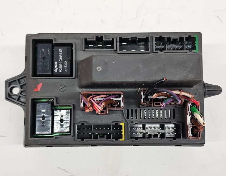 Rear view of used Land Rover Discovery 2 fuse box YQE000110 OEM