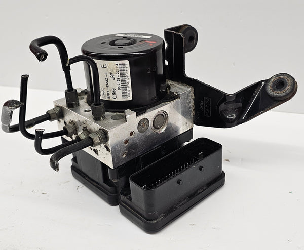 Side view of ABS brake pump module for 2010–2012 Mazda 3 OEM BFD1-437AZ-C