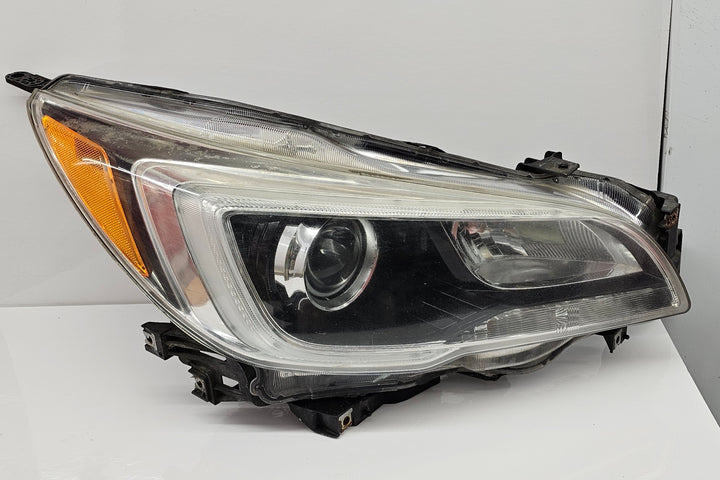 Front view of RH OEM xenon headlight for 2015–2017 Subaru Legacy Outback