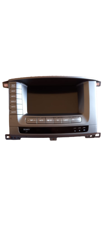 Lexus LX470 Toyota Land Cruiser GPS Navigation Touchscreen 86111-60181 Used OEM