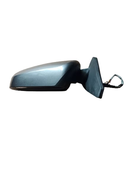 Toyota 4Runner 2010-2013 Side View Mirror with Turn Signal & Puddle Lamp Left Driver Side Gray Used