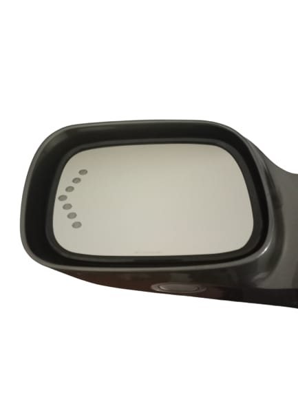 Toyota Avalon 2005-2007 Limited Side View Mirror Heated 14 Wires With Turn Signal Left Driver Side Gray Used OEM