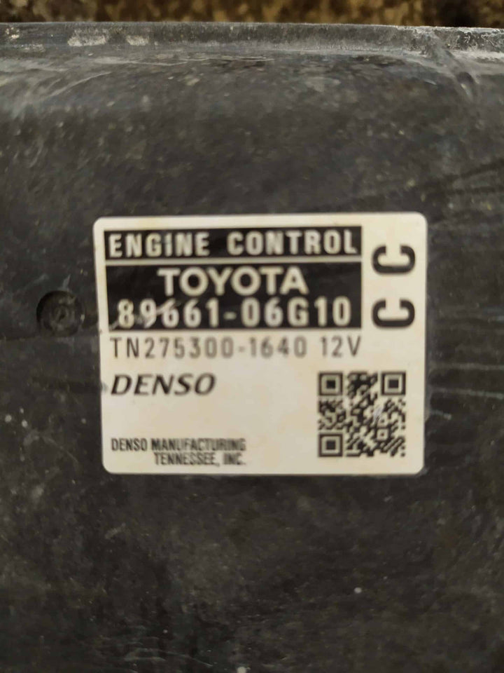Toyota Camry 2007-2009 Engine Control Module ECM 89661-06G10 CC 2.4L u ...