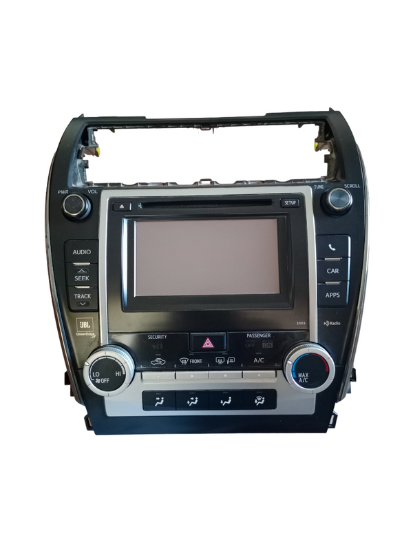 Toyota Camry 2012-2014 JBL GreenEdge HD Radio Receiver Touchscreen 86140-06040 Used OEM
