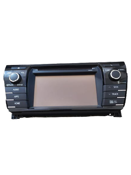 Toyota Corolla 2014-2016 Gracenote HD Radio XM CD GPS Navigation Touch Screen 86100-02211 100569 Used OEM