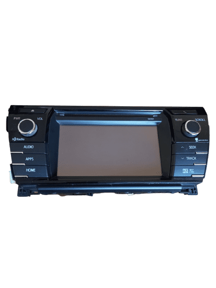 Toyota Corolla 2014-2016 Gracenote HD Radio XM CD GPS Navigation Touch Screen 86100-02100 100150 Used OEM
