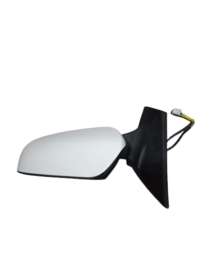 Toyota Corolla 2014-2019 Side View Mirror Non-Heated without Turn Signal Left Driver Side White Used OEM