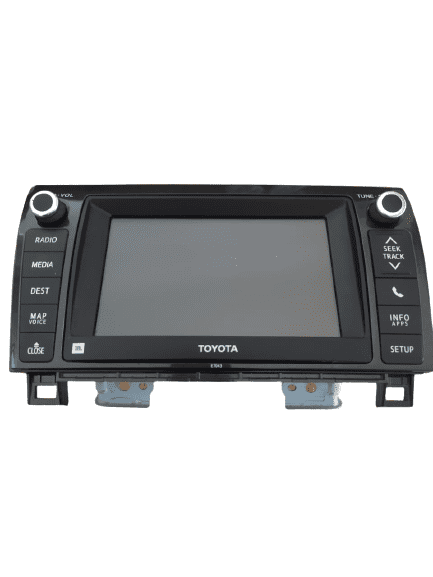 Toyota Sequoia Tundra 2013 2014 JBL GPS Navigation Touchscreen Radio CD Player 86100-0C071 used OEM